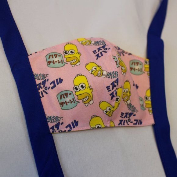 Mr Sparkle - Two Layer Reusable Washable Cotton Face Mask - Picture 3 of 4